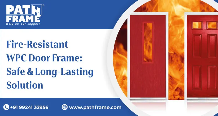 Fire Resistant WPC Door Frame