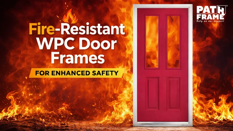 Fire-Resistant WPC Door Frames for Enhanced Safety