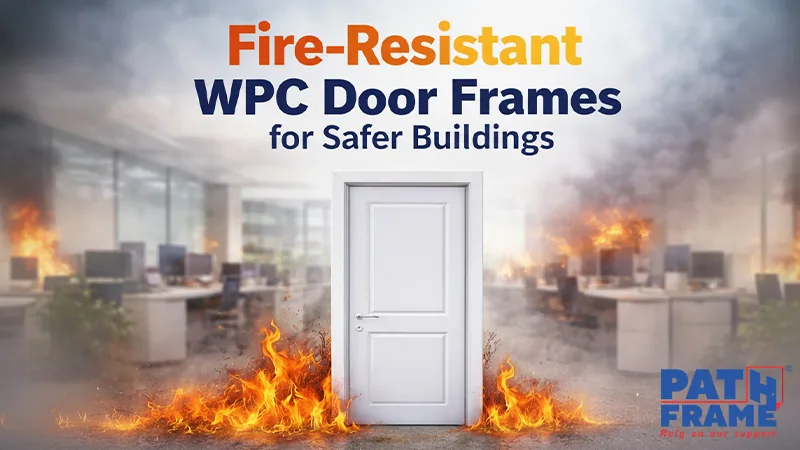 Fire-Resistant WPC Door Frames for Safer Buildings