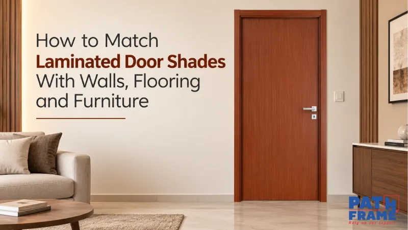 How to Match Laminated Door Shades with Walls, Flooring and Furniture