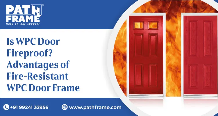 Fire Resistant WPC Door Frame