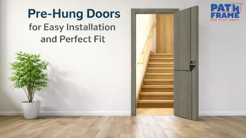 Pre-Hung Doors for Easy Installation and Perfect Fit
