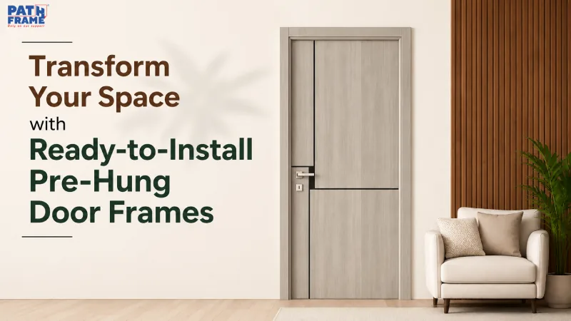 Transform Your Space with Ready-to-Install Pre-Hung Door Frames